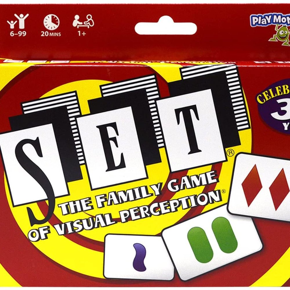 Set Card Game the Family Game of Visual Perception